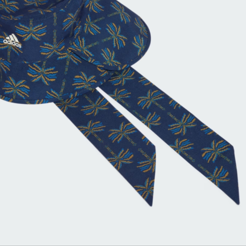 NWT FARM Rio Adidas Collaboration Premium Bucket Hat Tropical Palm Tree Print - Picture 3 of 5